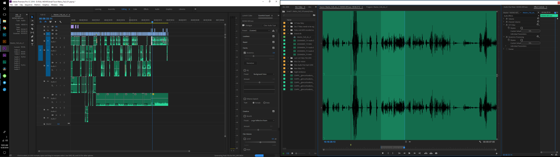 Solved Re Audio doesn't play in timeline, but plays in S... Adobe